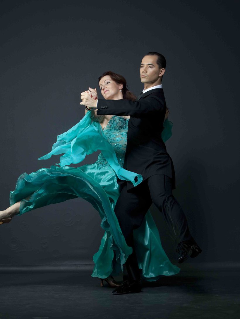 Michael Choi and Anastasia Kazmina in International Ballroom