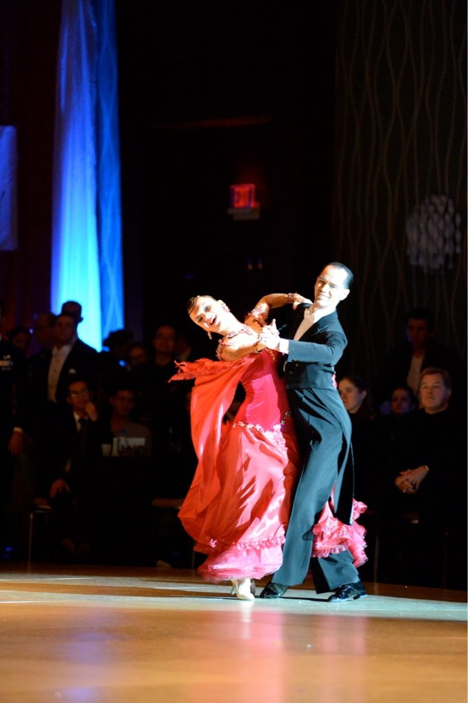 Michael Choi and Anna Trukhan in International Ballroom