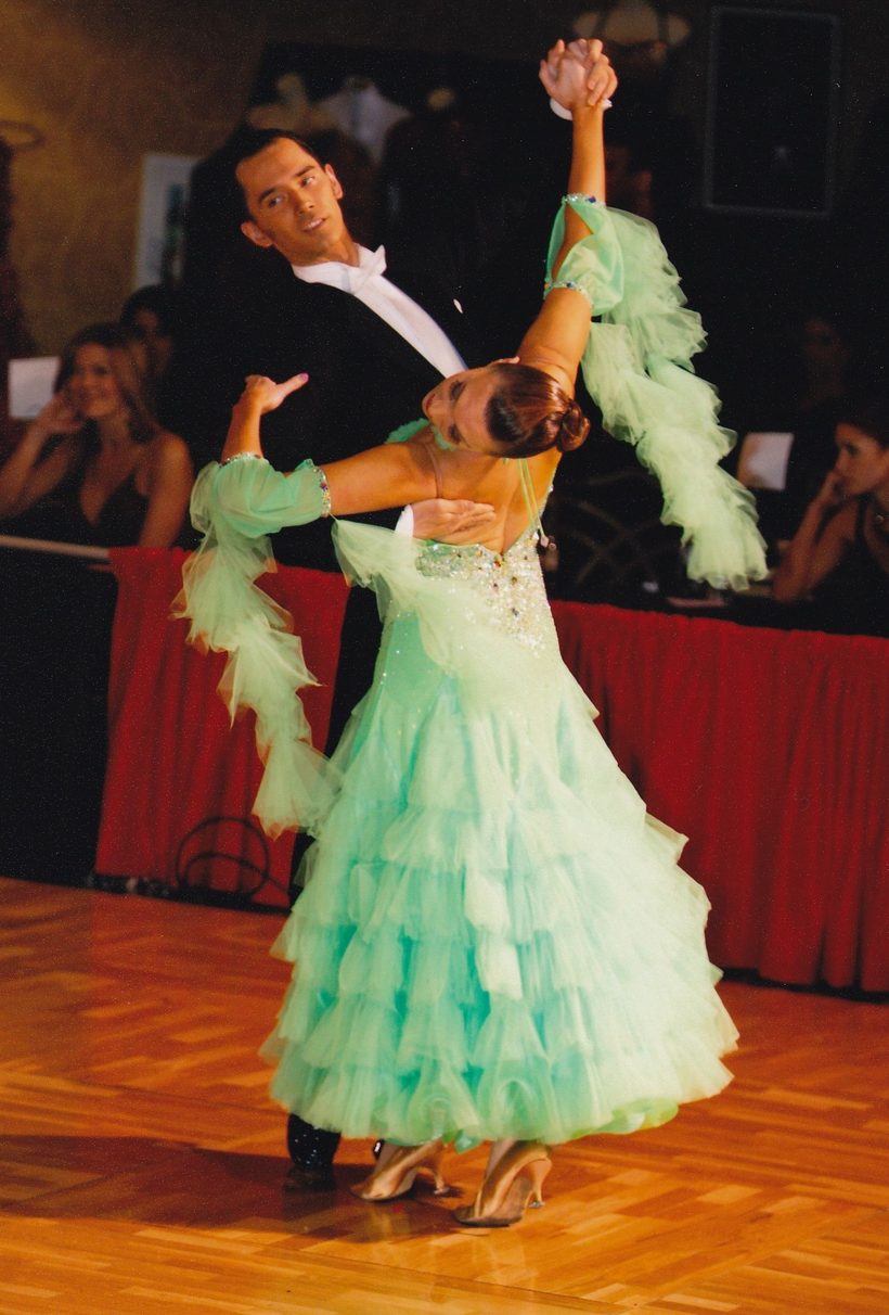 Michael Choi and Rebecca Melton in International Ballroom